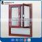ROGENILAN 568 series double glass aluminium window with built in blinds prices