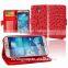 hot sale wallet leather flip covers for samsung galaxy i9500 mobile phone case