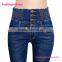 China wholesale cheap pent style fancy girl jeans                        
                                                Quality Choice