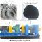 Tire recycling used tire processing to rubber powder machine