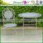 Classic Iron Wooden Garden Furniture