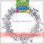 23 Feet Silver-Star Shaped TInsel Wire Garland Christmas Decoration