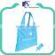 Custom lightweight 210d polyester folding shopping tote bag