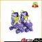 Plastic toe cap and safety Roller skate for kids