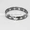 Top quality hot sale fashion tungsten jewelry men's health germaniun magnetic tungsten bracelet