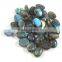 Wholesale Natural Gemstone Cabochons Flashy Labradorite 12x16 mm
