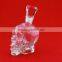 Hot sell milk glass bottle skull shaped glass bottle frog shaped glass bottle