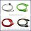 1M 2M 3M Colorful Nylon Micro Braided USB Cable Sync Charge Cable