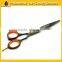 5.5" black color Professional Barber cutting scissors set for hairdressing salons,straight cutting scissors & thinning shears