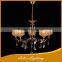 Vintage Best Selling Top Quality 5 Lights Crystal Chandelier With Scallop Drops