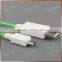 Android Phone Data Charge Cable, 1M Green LED Lighted Charging Cable For Samsung