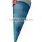 Exquisite ice cream cone made by aluminum paper