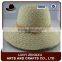 New style unisex short brim flat top natural grass straw boater hats