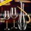Wine Drinking 24K Gold Handle Decorative Glass Pitcher Crystal Water Jug