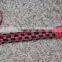 BLACK & RED WHIP FLOGGER DRAGON TONGUE HAND CRAFTED