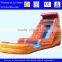 hippo inflatable water slide with pool for adult and kids