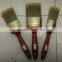 green plastic handle paint brush
