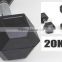 wholesale aerobic muscle training/chest training hexagon Dumbell with great price