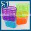 Trade Assurance Plastic Suction Cup Bathroom Basket /holders/shelf/PLASTIC BASKET Bathroom Basket With Handle