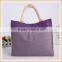 Top Quality Plain Jute Shopping Bag With Pvc