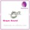 high quality 925 sterling silver spring clasp for DIY necklace decpration, and antioxidation and antiallergic and non-fade