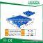 Heavy duty recycled storage plastic pallet for warehouse