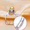 lastest design 925 sterling silver engagement vintage pearl ring for women