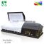 JS-A289 funeral ceremony used US style solid wooden casket