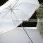 white wedding parasol