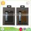 ShenZhen empty UV book shape recyclable paperboard iphone case paper packing box with logo