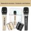 Mini Karaoke Player Wireless Condenser Microphone with Mic Speaker KTV Singing Record for Smart Phones Computer