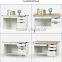 modern furniture design metal executive table 3 drawers with one key steel office desk