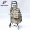 No.1 yiwu exporting commission agent wanted Retro-style Fodable Shopping Trolley with Bag with English Newspaper Pattern