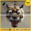 china wholesale handmade unstuffed animal tiger head wall stickers home decor