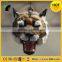 unstuffed plush tiger head wall art 3d wall panel decoration