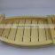 High Quality Customized Cheap Bamboo/wooden Japanese Sushi Boat