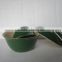 Best selling set of 3 bamboo bowl with lid from Vietnam