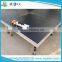 Small size 4ft x 4ft aluminum stage round leg , adjustable performance stages