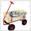 Four-wheel Wheel and Tools Usage folding beach wagon