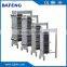 Plate and frame heat exchanger
