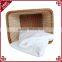 Wholesales handicraft laundry basket plastic PE rattan