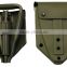Folding Spade with Bag, Olive Green Comparable Bundeswehr / US Army Military Shovel / Field Spade (Entrenching Tool)