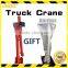 Fire-new portable truck crane with rain cover