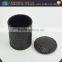 Promotional golden edge ceramic bathroom sets black china manufacturer