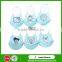 Food grade custom design Christmas plain washable waterproof silicone baby bib