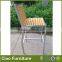 polyester wood outdoor pub bar chair high chair