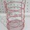 Steel constraction kitchen utensil holder