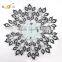 Vintage crystal metal wall digital clock