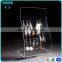28 holes clear acrylic Jewelry earring Display stand, 12 pairs acrylic L shape earring dispaly