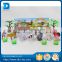 funny wooden animal toy soft plastic farm animal toy made in China magnet toy plush animal magnet